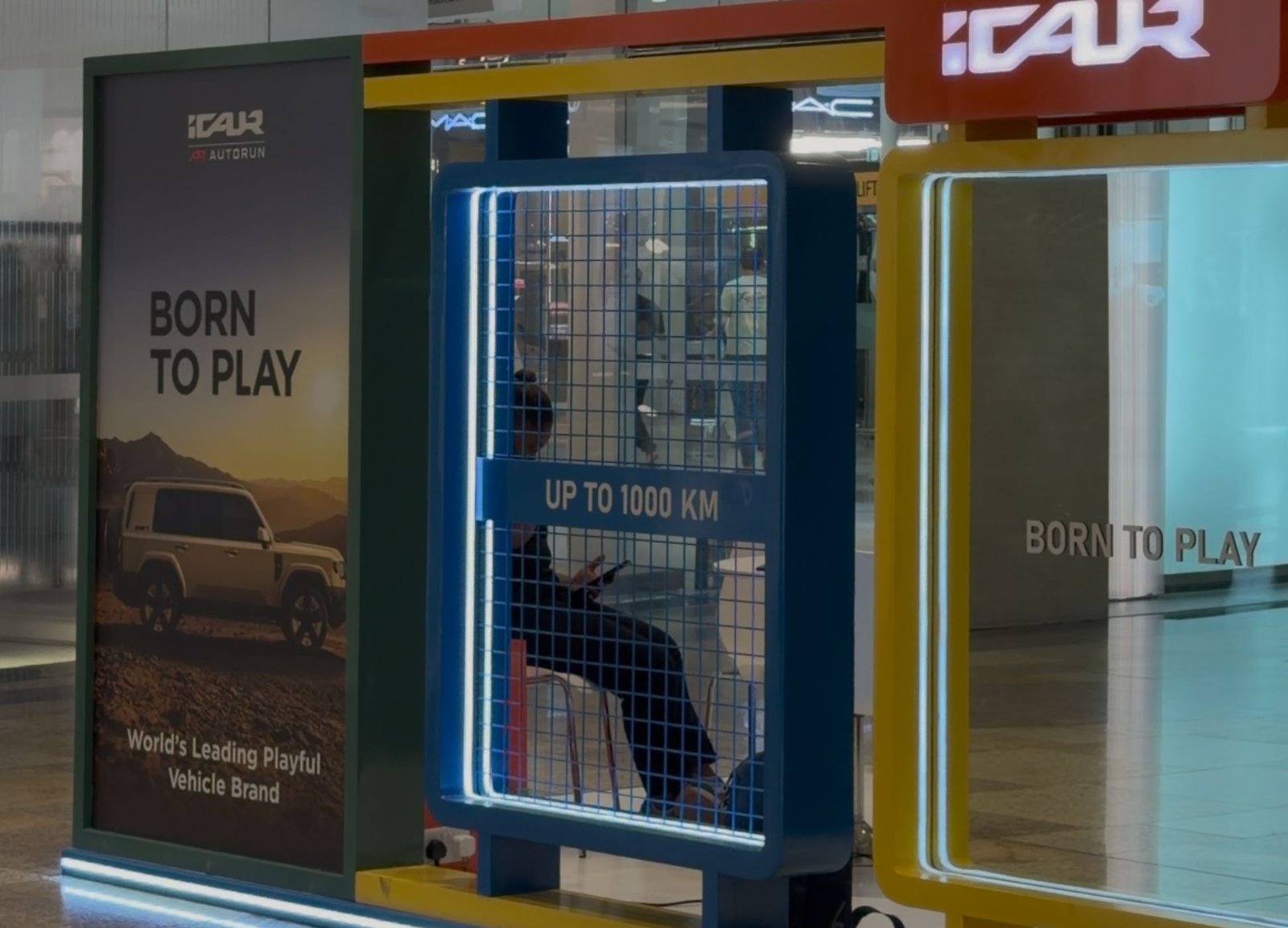 iCAUR activation at Dubai Festival City Mall